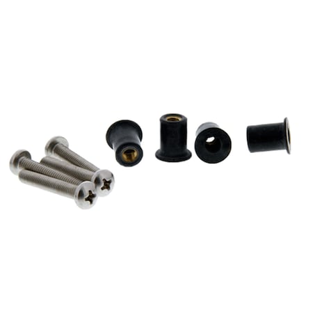 Scotty 133-4 Well Nut Mounting Kit - 4 Pack 133-4
